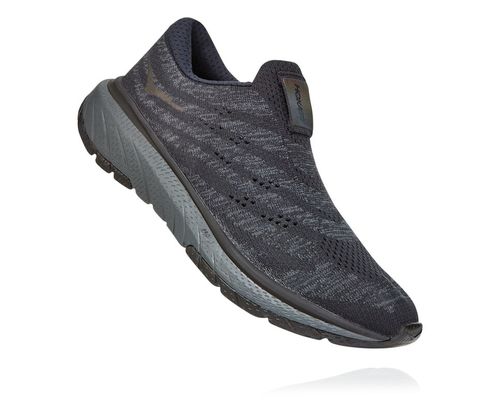 Hoka One One Dame Cavu 3 Slip Road Løpesko Svart/Dark Shadow Norge-10DQY